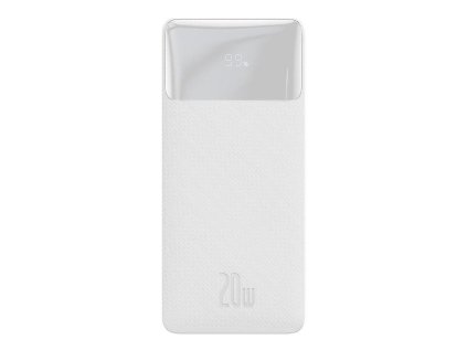 baseus bipow powerbanka s digitalnim displejem 30000mah 20w bila ien482553