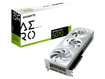 gigabyte geforce rtx 5070 aero oc 12g ien544279