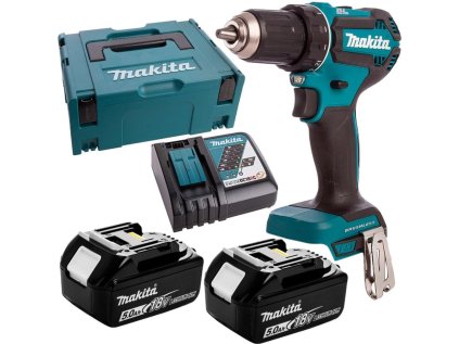 makita ddf485rtj aku bezuhlikovy sroubovak li ion lxt 18v 5 0 ah makpac ien550292