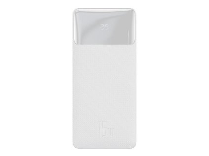 baseus bipow powerbanka s digitalnim displejem 30000mah 15w bila ien482551