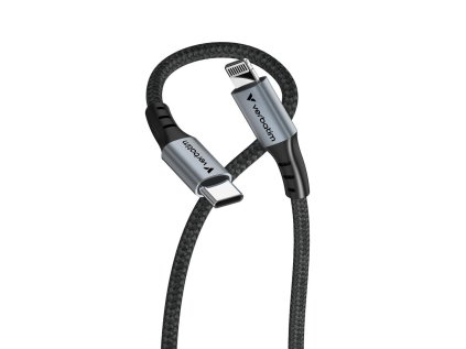verbatim lightning c kabel sync charge 60w cerny ien550164