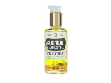 purity vision bio zklidnujici jantarovy olej pro miminka pece pro citlivou pokozku 95 ml ien411636