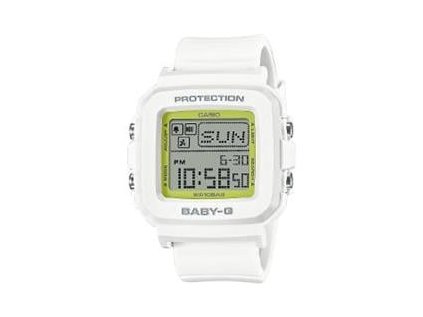 casio bgd 10k 7er damske digitalni naramkove hodinky bila ig531759