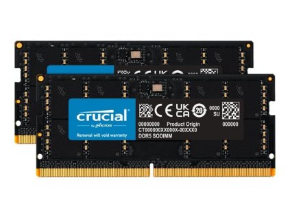 crucial ddr5 64gb 2x32 4800mhz cl40 ct2k32g48c40s5 ien511617