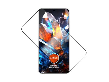 ultra odolne tvrzene sklo fixed armor s anti dust aplikatorem a ar vrstvou pro samsung galaxy s24 s25 cerne ien550820