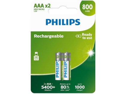 philips r03b2a80 10 aaa nabijeci baterie 2ks ien472451