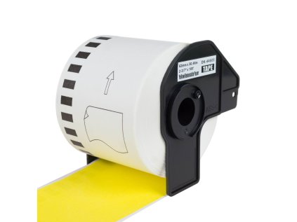 printline kompatibilni s brother dk 44605 zluta pap role snadno odstranitelna 62x30 48m ien551484