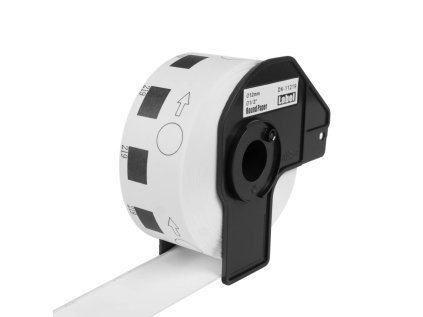 PRINTLINE kompatibilní s Brother DK-11219, papírové kulaté štítky průměr, 12mm, 1200ks