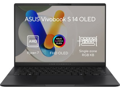 asus vivobook s 14 oled m5406ka oled108x neutral black celokovovy ien551503