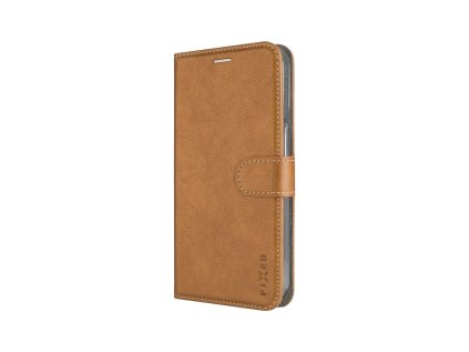 pouzdro typu kniha fixed opus pro apple iphone 16e hnede ien551867