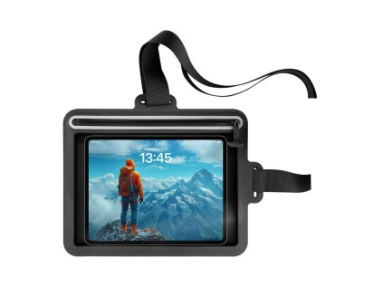 vodeodolne pouzdro na tablet fixed dry tab pres rameno s certifikaci ipx8 cerne ien551851
