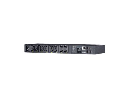 cyberpower rack pdu switched metered 1u 16a 8 c13 iec 320 c20 ien551659