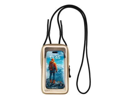 vodeodolne pouzdro na mobilni telefon fixed dry case z hypalonu s certifikaci ipx8 khaki ien551850