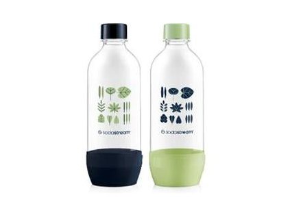 SodaStream Lahev JET 2x 1 l , zelená/černá
