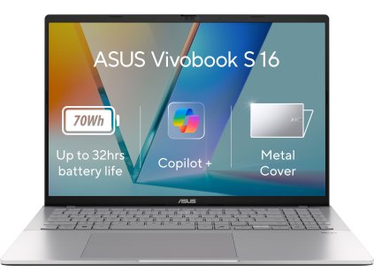 asus vivobook s16 s3607qa pl004w cool silver kovovy ien552382