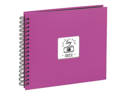 hama album klasicke spiralove fine art 28x24 cm 50 stran pink ien552606