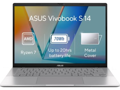asus vivobook s14 m3407ha ly067x cool silver celokovovy ien552526
