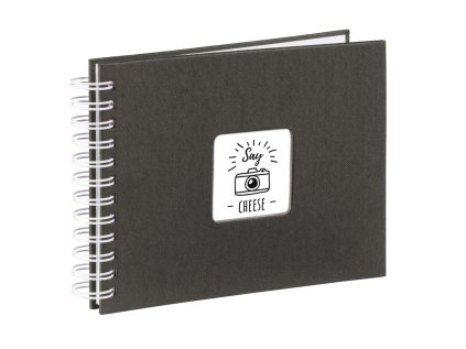 hama album klasicke spiralove fine art 24x17 cm 50 stran cerna bile listy ien552640