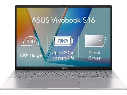 asus vivobook s 16 s3607va rp003w cool silver kovovy ien552525