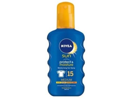 nivea sun protect moisture sun spray spf 15 200ml ien356310