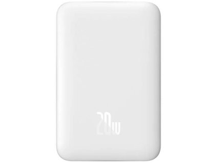 bezdratova powerbanka baseus magnetic mini air 10000mah 20w bila ien553463