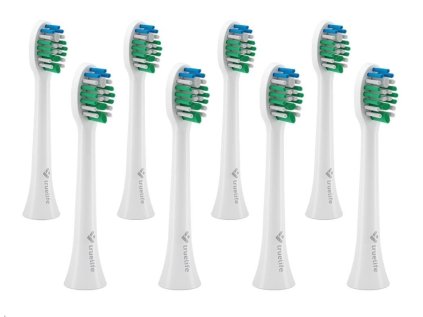 truelife sonicbrush compact heads white standard 8 pack ien404451