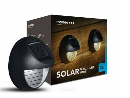 Modee LED solární nástěnné svítidlo ML-WS101 (2ks)