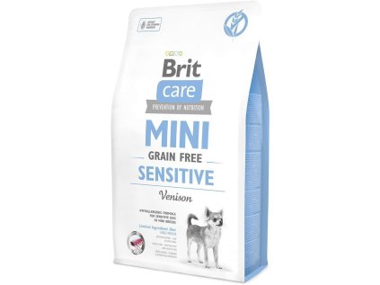 Brit Care Mini Grain Free Sensitive 2kg granule pro psy