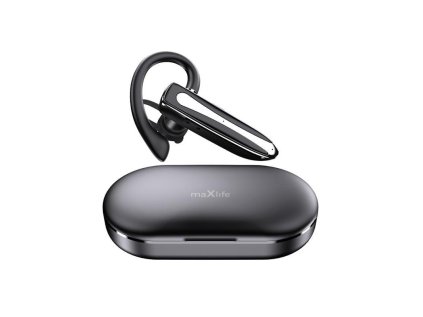 Bluetooth sluchátko s nabíjecím pouzdrem Maxlife MXBH-01 černé