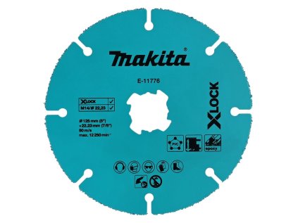 makita e 11776 rezny kotouc tct x lock 125mm ien412973