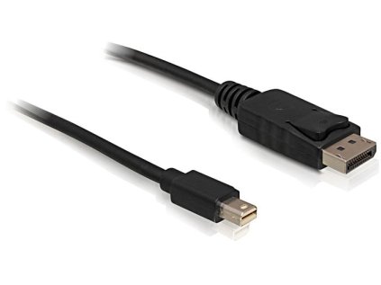 Delock kabel DisplayPort mini (samec) na Displayport (samec), 1,8 metru (82438)