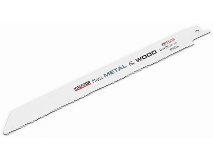 Kreator KRT033001 - 2 ks Pilový plátek pro ocasovou pilu na kov a dřevo 225-14/10