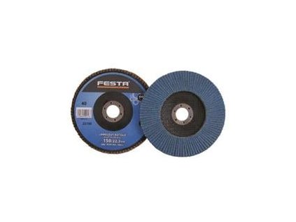 Festa Kotouč lamelový brusný na kov a nerez O 150 x 22,23 mm, zrnitost 100