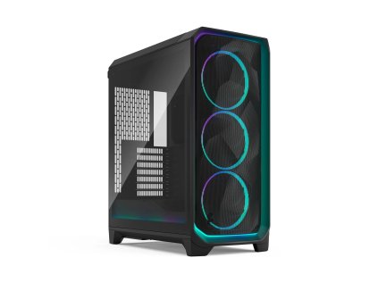 fractal design meshify 3 ambience pro rgb black tg light tint ien553952