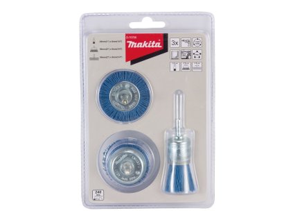 Makita D-70758 sada nylonových kartáčů pro jemné broušení 3 ks