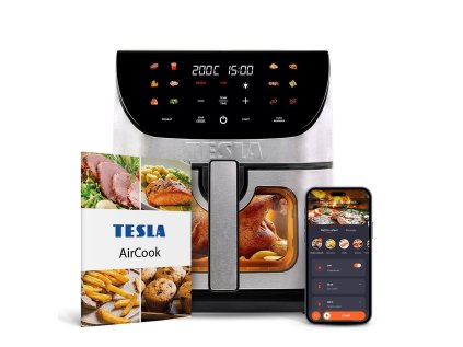 tesla aircook q70 xxl wifi pro multifunkcni digitalni horkovzdusna friteza ien551884