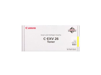 canon toner c exv26 yellow az 6000 stran pro ir c1021i a ir c1028i originalni ien114237