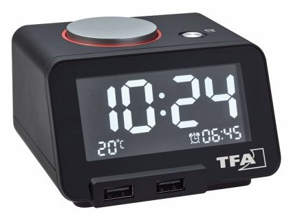 tfa 60 2017 01 digitalni budik s funkci usb nabijeni homtime cerny ien454091