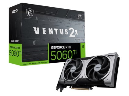 msi geforce rtx 5060 ti 16g ventus 2x oc plus ien551927