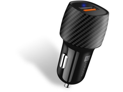 connect it incarz quick charge 3 0 nabijecka do auta 1x usb a 3 a carbon ien555027
