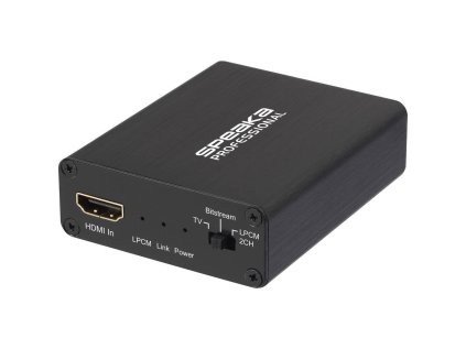 speaka professional audio extraktor sp ae h tc 04v2 hdmi hdmi toslink jack cinch 3840 x 2160 pixel ien554766