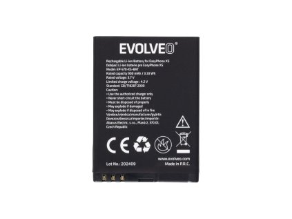 evolveo orig baterie 900 mah pro easyphone id eg xs ep 400 550 570 ien555288