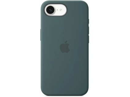 apple iphone 16e silicone case lake green ien541797