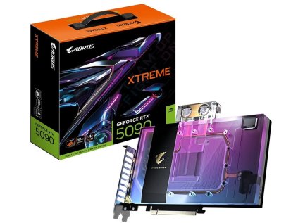 gigabyte aorus geforce rtx 5090 xtreme waterforce wb 32g ien538283