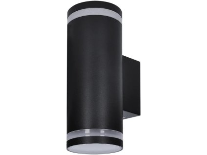 Solight LED venkovní nástěnné osvětlení Potenza, 2x GU10, černá