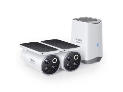 venkovni kamera baseus security s1 pro 3k sada 2ks centralni stanice bila ien555493