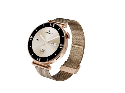 garett smartwatch rose zlata mesh steel ien555177