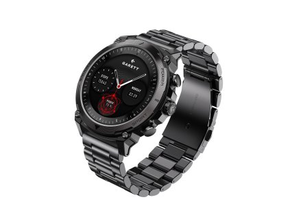 garett smartwatch atom black steel ien555179