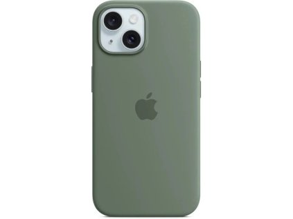 apple iphone 15 silicone case s magsafe cypress ien502009