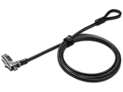kensington slim resettable combination laptop lock for standard security slot ien523122